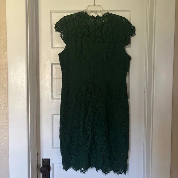 Merokeety Green Lace Dress - Picture 8 of 8